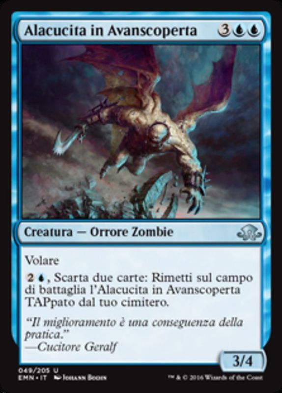 Carta MTG-Alacucita in Avanscoperta-Luna Spettrale-N.049-ITA-NM-Uncommon