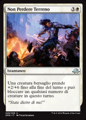 Carta MTG-Non Perdere Terreno-Luna Spettrale-N.029-ITA-NM-Uncommon