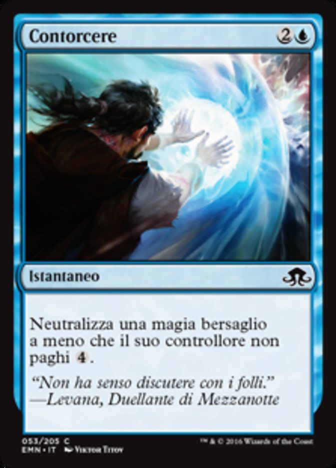 Carta MTG-Contorcere-Luna Spettrale-N.053-ITA-NM-Common