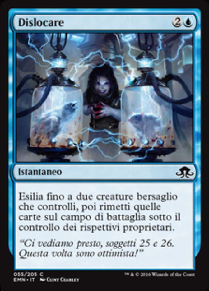 Carta MTG-Dislocare-Luna Spettrale-N.055-ITA-NM-Common