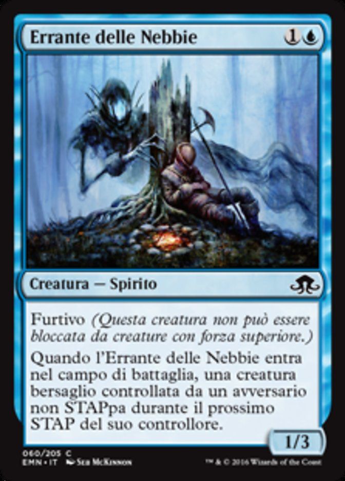 Carta MTG-Errante delle Nebbie-Luna Spettrale-N.060-ITA-NM-Common