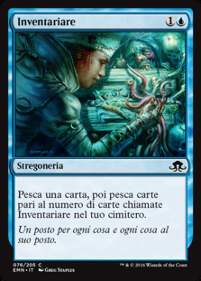 Carta MTG-Inventariare-Luna Spettrale-N.076-ITA-NM-Common