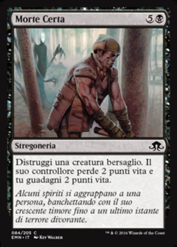 Carta MTG-Morte Certa-Luna Spettrale-N.084-ITA-NM-Common