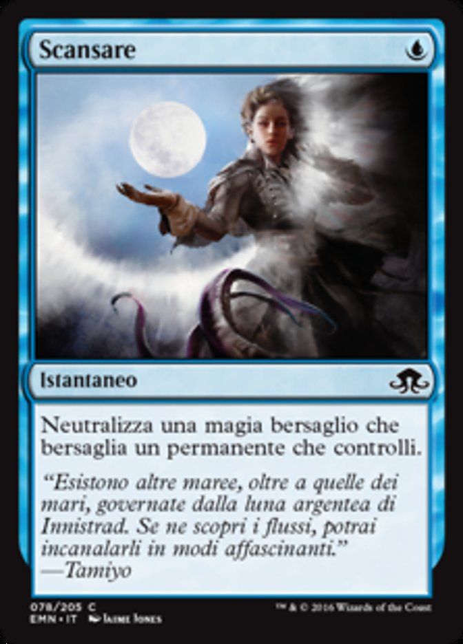 Carta MTG-Scansare-Luna Spettrale-N.078-ITA-NM-Common