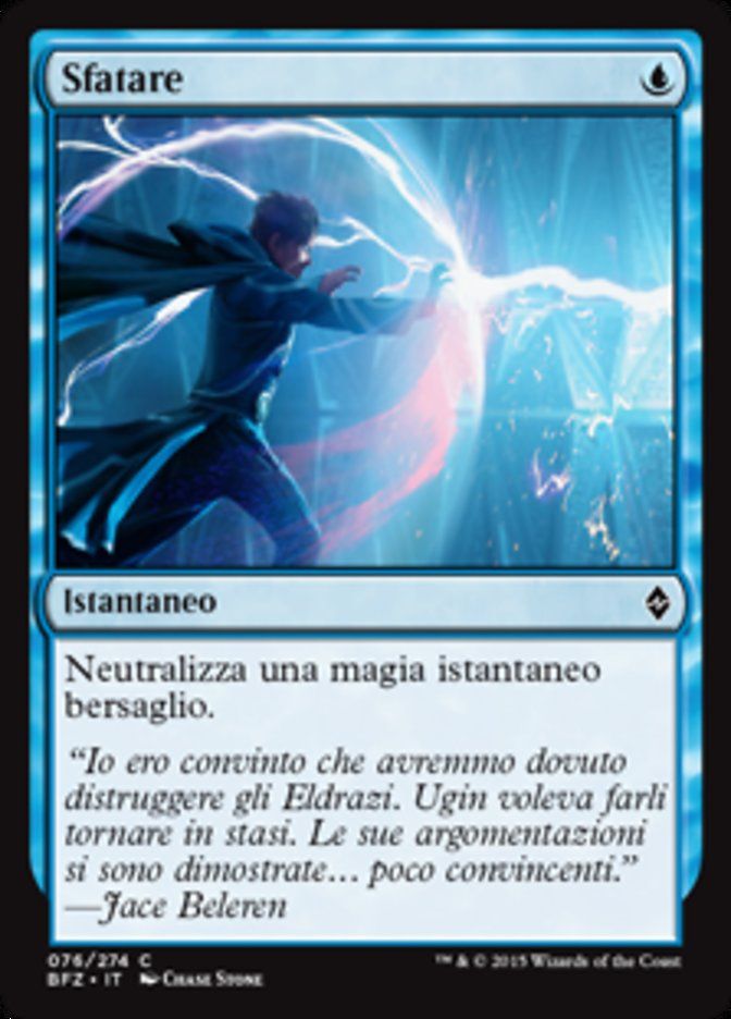 Carta MTG-Sfatare-Battaglia per Zendikar-N.076-ITA-EX-Common