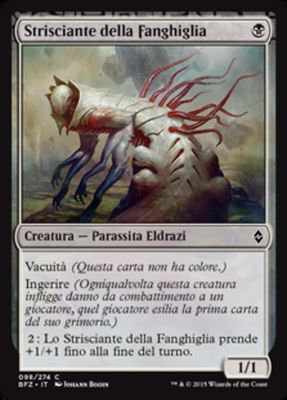 Carta MTG-Strisciante della Fanghiglia-Battaglia per Zendikar-N.098-ITA-EX-Comm Carta MTG-Strisciante della Fanghiglia-Battaglia per Zendikar-N.098-ITA-EX-Comm