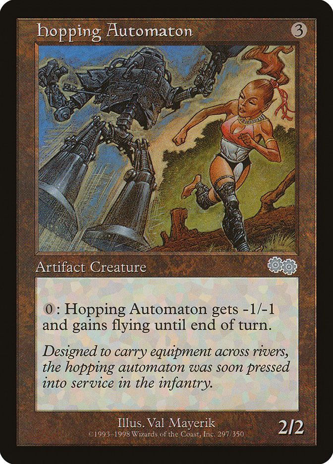 Carta MTG-Automa Saltellante-Saga di Urza-N.297-ITA-Good-Uncommon