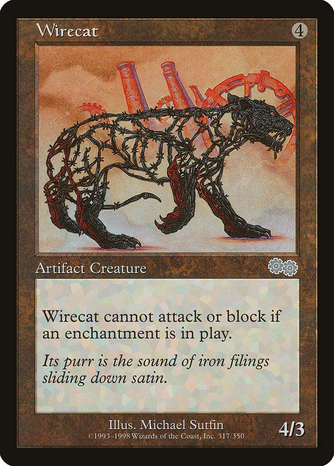 Carta MTG-Elettrofelino-Saga di Urza-N.317-ITA-EX-Uncommon