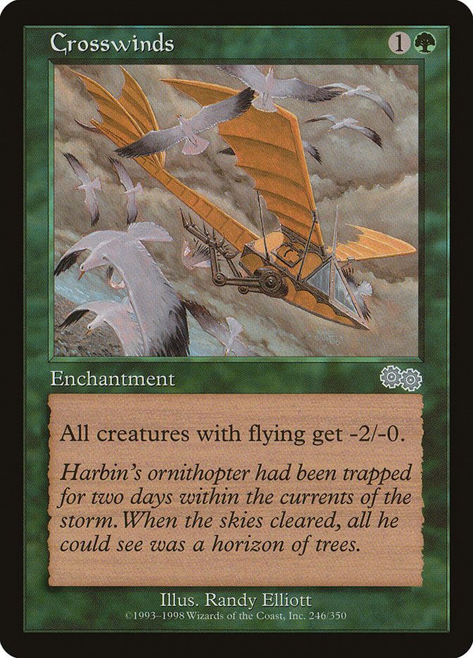 Carta MTG-Crosswinds-Saga di Urza-N.246-EN-LP-Uncommon