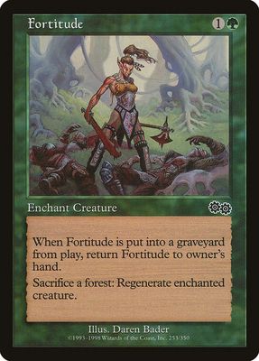 Carta MTG-Fortitude-Saga di Urza-N.253-EN-LP-Common