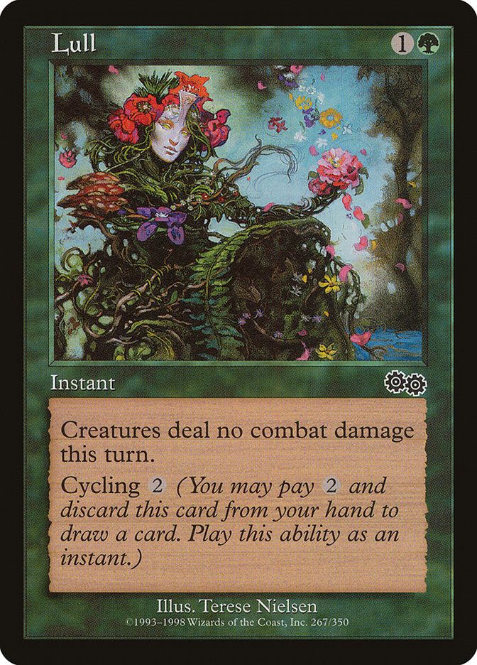 Carta MTG-Calmare-Saga di Urza-N.267-ITA-EX-Common