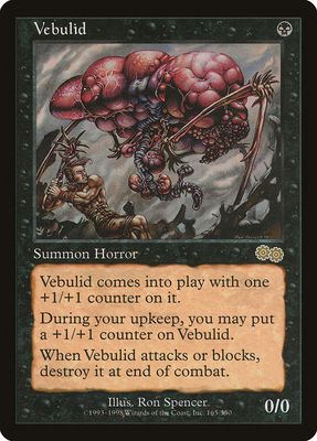 Carta MTG-Vebulid-Saga di Urza-N.165-EN-EX-Rare