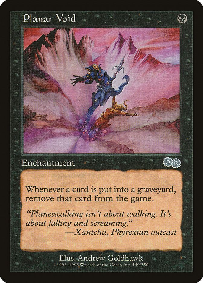 Carta MTG-Planar Void-Saga di Urza-N.149-EN-EX-Uncommon