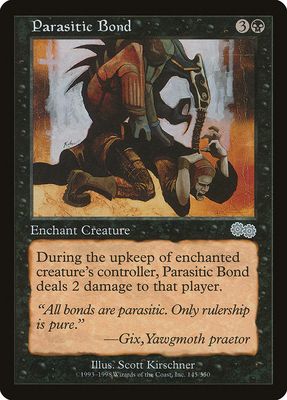 Carta MTG-Parassitismo-Saga di Urza-N.145-ITA-Good-Uncommon