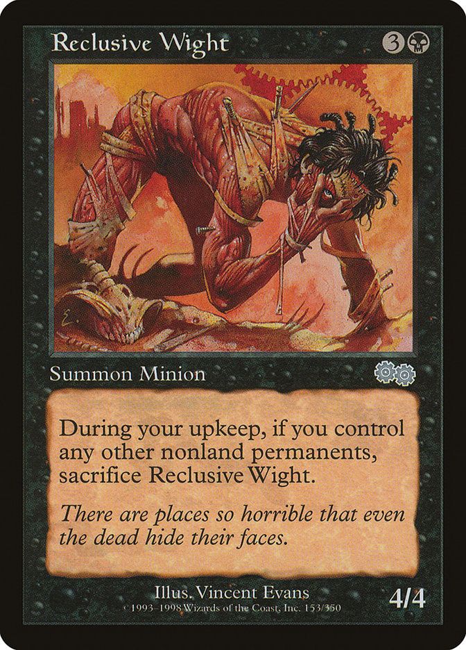 Carta MTG-Presenza Solitaria-Saga di Urza-N.153-ITA-Good-Uncommon