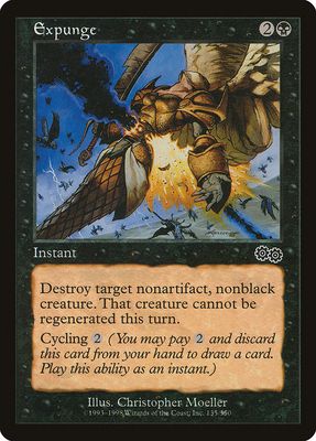 Carta MTG-Espungere-Saga di Urza-N.135-ITA-EX-Common Carta MTG-Espungere-Saga di Urza-N.135-ITA-EX-Common