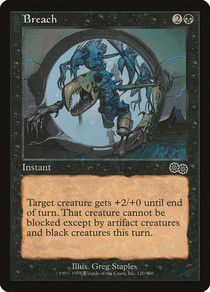 Carta MTG-Breccia-Saga di Urza-N.120-ITA-Good-Common