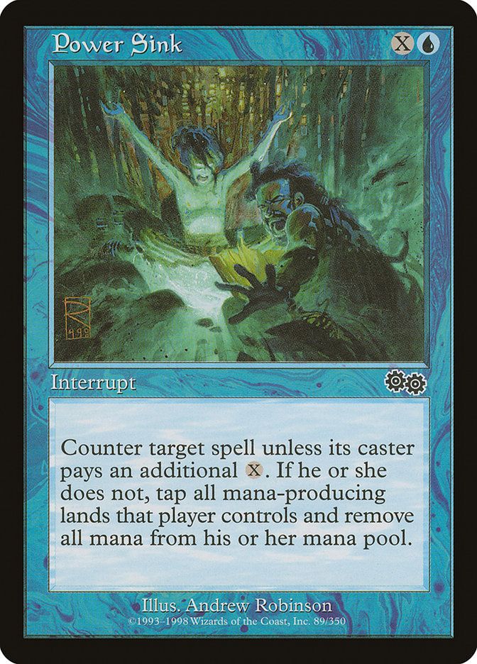 Carta MTG-Debolezza Magica-Saga di Urza-N.089-ITA-Good-Common