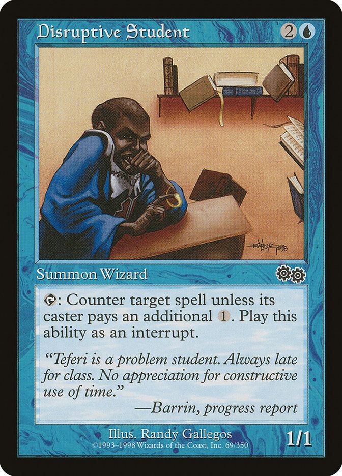Carta MTG-Studente Svogliato-Saga di Urza-N.069-ITA-Good-Common