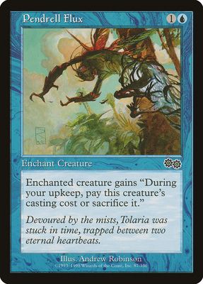 Carta MTG-Pendrell Flux-Saga di Urza-N.087-EN-LP-Common Carta MTG-Pendrell Flux-Saga di Urza-N.087-EN-LP-Common