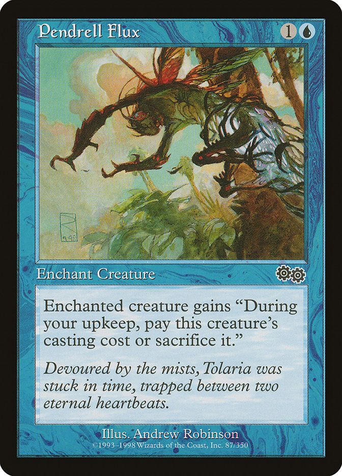 Carta MTG-Flusso di Pendrell-Saga di Urza-N.087-ITA-Good-Common
