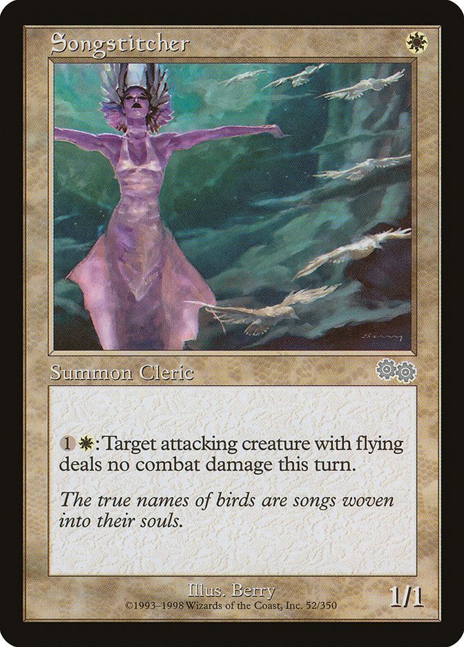 Carta MTG-Songstitcher-Saga di Urza-N.052-EN-Good-Uncommon