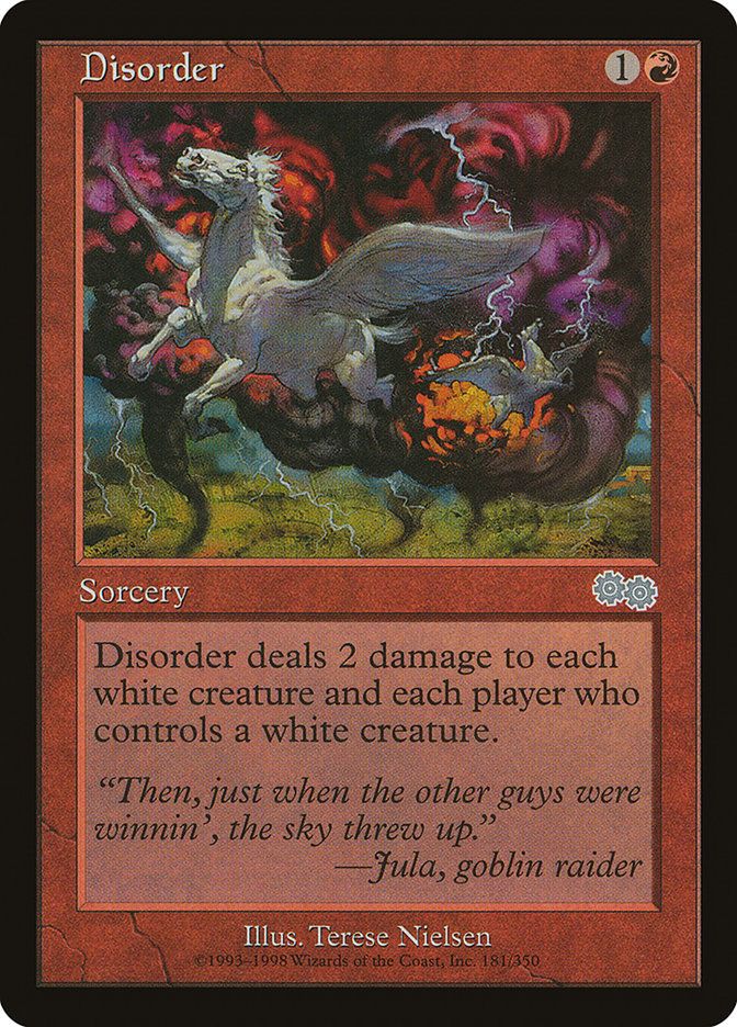 Carta MTG-Disordine-Saga di Urza-N.181-ITA-EX-Uncommon