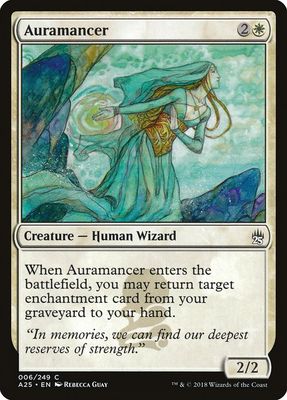 Carta MTG-Auramancer-Masters 25-6-EN-NM-C Carta MTG-Auramancer-Masters 25-6-EN-NM-C