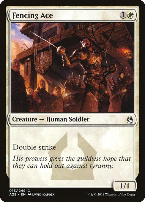 Carta MTG-Fencing Ace-Masters 25-13-EN-NM-C