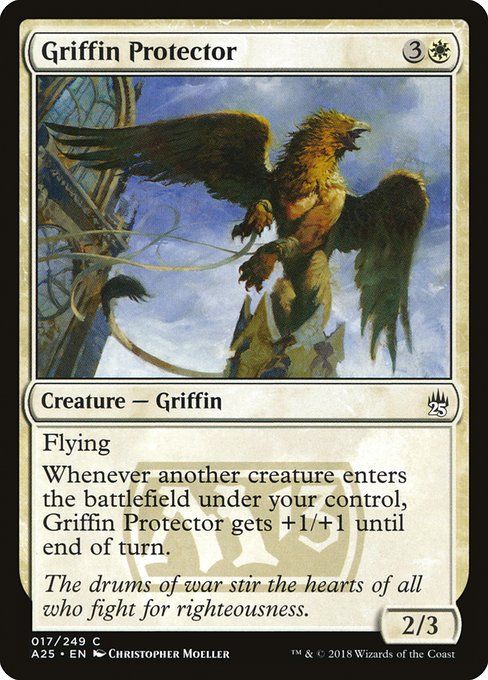 Carta MTG-Griffin Protector-Masters 25-17-EN-NM-C