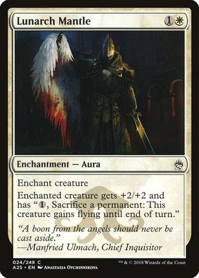 Carta MTG-Lunarch Mantle-Masters 25-24-EN-NM-C
