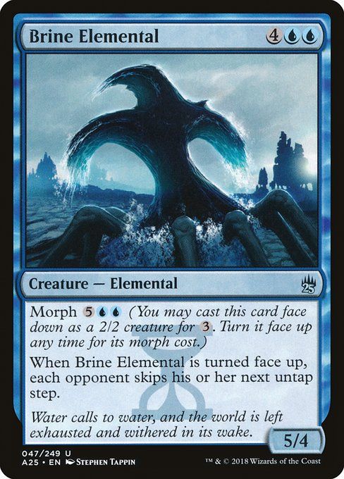 Carta MTG-Brine Elemental-Masters 25-47-EN-NM-U