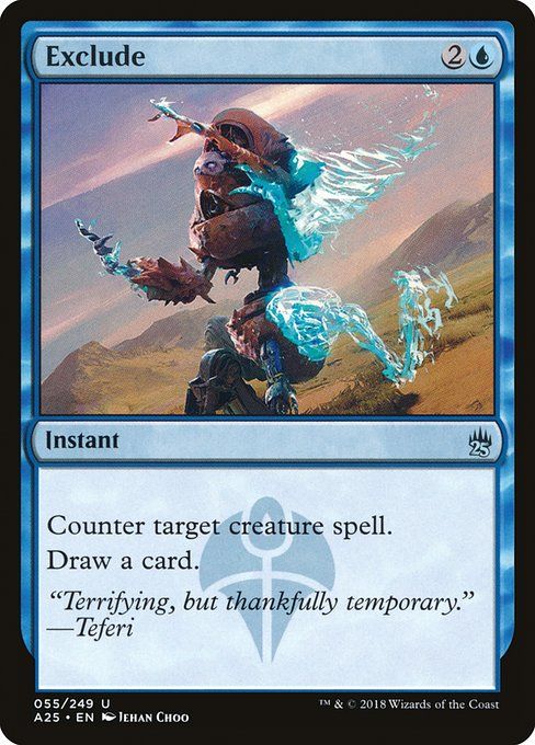 Carta MTG-Exclude-Masters 25-55-EN-NM-U