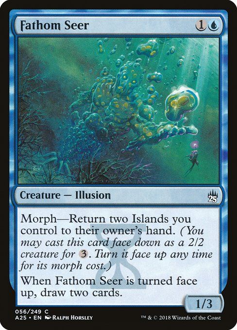 Carta MTG-Fathom Seer-Masters 25-56-EN-NM-C