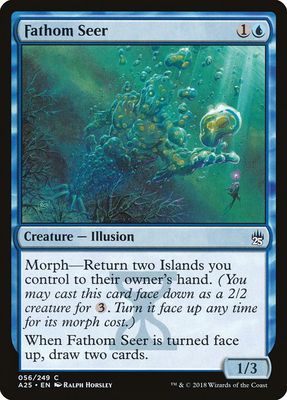 Carta MTG-Fathom Seer-Masters 25-56-EN-NM-C
