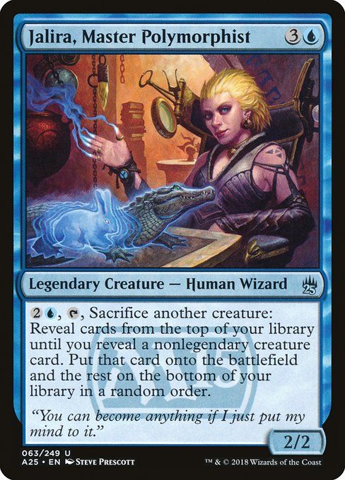 Carta MTG-Jalira, Master Polymorphist-Masters 25-63-EN-NM-U Foil