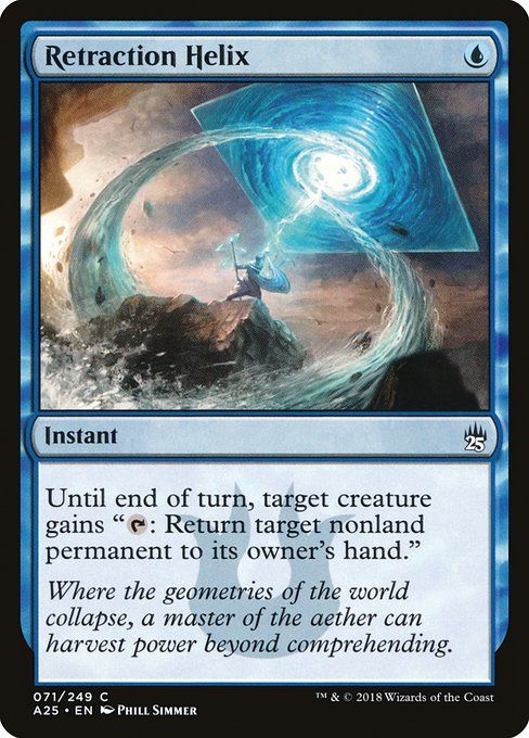 Carta MTG-Retraction Helix-Masters 25-71-EN-NM-C
