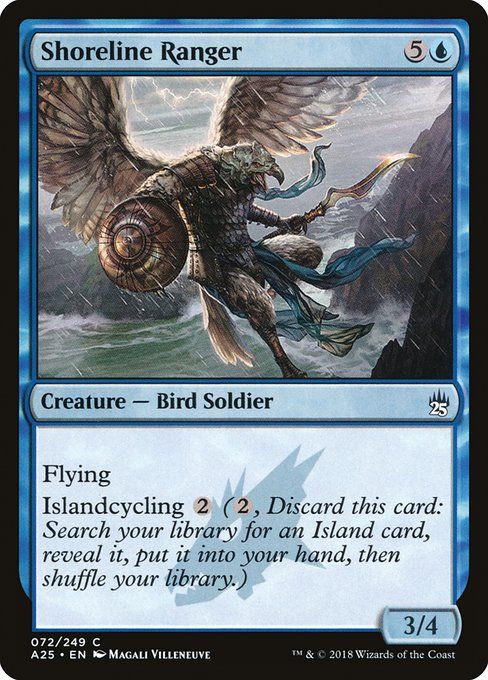 Carta MTG-Shoreline Ranger-Masters 25-72-EN-NM-C