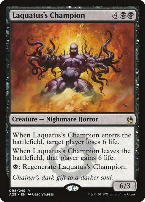 Carta MTG-Laquatus's Champion-Masters 25-95-EN-NM-R