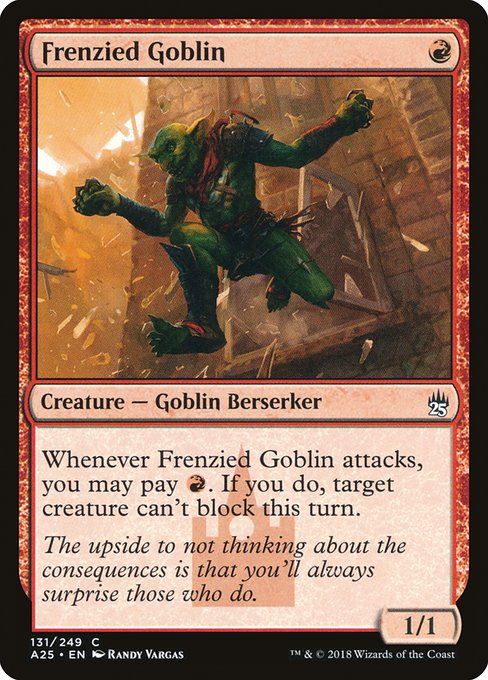 Carta MTG-Frenzied Goblin-Masters 25-131-EN-NM-C
