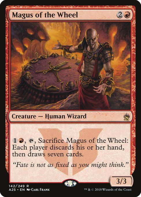Carta MTG-Magus of the Wheel-Masters 25-142-EN-NM-R