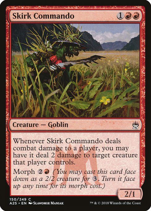 Carta MTG-Skirk Commando-Masters 25-150-EN-NM-C