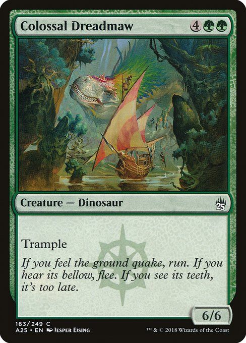 Carta MTG-Colossal Dreadmaw-Masters 25-163-EN-NM-C