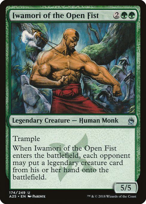 Carta MTG-Iwamori of the Open Fist-Masters 25-174-EN-NM-U