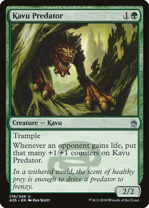 Carta MTG-Kavu Predator-Masters 25-176-EN-NM-U