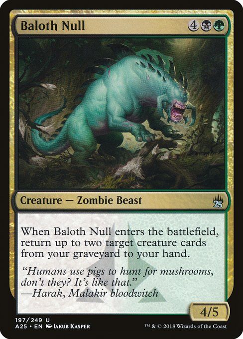 Carta MTG-Baloth Null-Masters 25-197-EN-NM-U