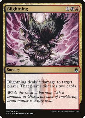 Carta MTG-Blightning-Masters 25-198-EN-NM-U