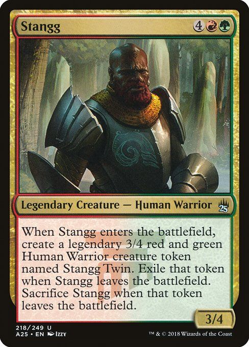 Carta MTG-Stangg-Masters 25-218-EN-NM-U