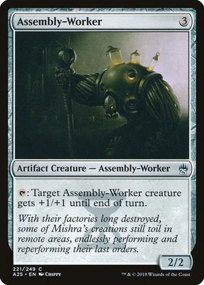 Carta MTG-Assembly-Worker-Masters 25-221-EN-NM-C Carta MTG-Assembly-Worker-Masters 25-221-EN-NM-C