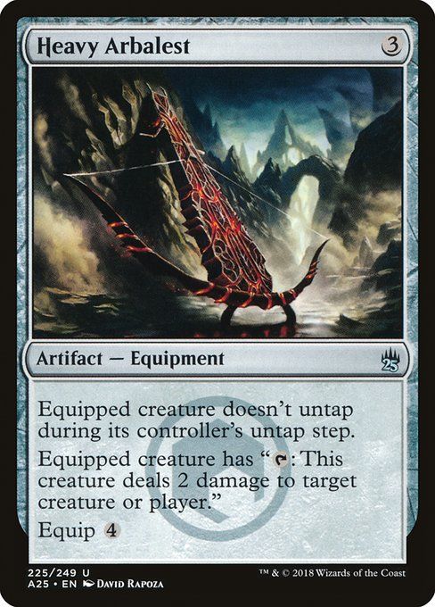 Carta MTG-Heavy Arbalest-Masters 25-225-EN-NM-U